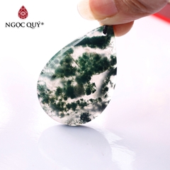 Mặt dây chuyền hình giọt nước đá mã não