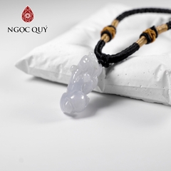 Mặt dây chuyền tỳ hưu đá cẩm thạch