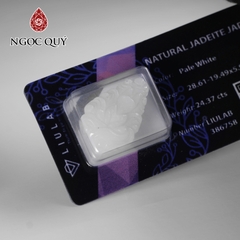 Mặt dây chuyền hồ ly đá cẩm thạch