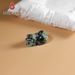 Mặt dây chuyền tỳ hưu đá cẩm thạch