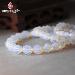 Hạt lẻ đá đá facet đá Opal trắng