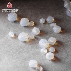 Hạt lẻ đá đá facet đá Opal trắng