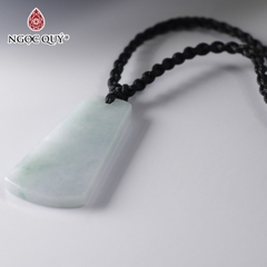 Mặt vô sự bài cẩm thạch - ngọc phỉ thúy type A chất nếp