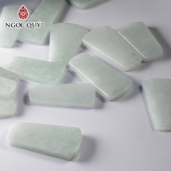 Mặt vô sự bài cẩm thạch - ngọc phỉ thúy type A chất nếp
