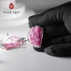 Mặt dây chuyền phật bà Ruby thái