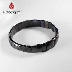 Vòng bản vuông đá tourmaline 10x5mm