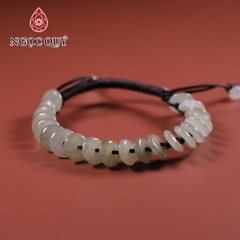 Vòng thắt dây đồng điếu đá cẩm thạch 10mm
