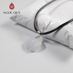 Mặt hồ ly đá cẩm thạch type A 16mm
