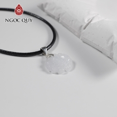 Mặt hồ ly đá cẩm thạch type A 16mm