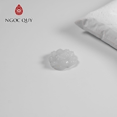 Mặt hồ ly đá cẩm thạch type A 16mm