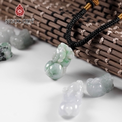 Mặt dây chuyền tỳ hưu đá cẩm thạch