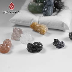 Mặt dây chuyền tỳ hưu đá thiên nhiên