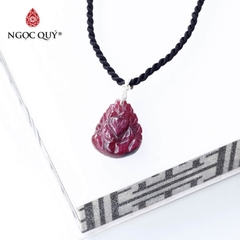 Mặt dây chuyền nữ hoàng hồ ly chúa 9 đuôi ruby nam phi