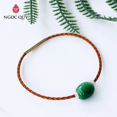 Vòng dây thép lu thống cẩm thạch sơn thủy 11.5x13mm