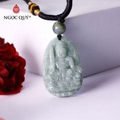Mặt dây chuyền phật bản mệnh đá cẩm thạch nước ngọc