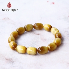 Vòng tay lu thống đá mắt hổ