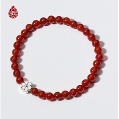 Vòng tay đá Mã não tự nhiên phối charm - Mẫu VC0116 - Ngọc Quý