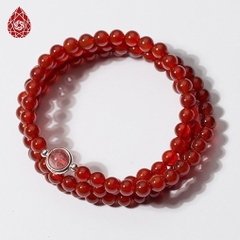 Vòng tay đá Mã não tự nhiên phối charm - Mẫu VC0141 - Ngọc Quý