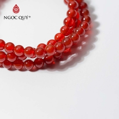 Vòng tay đá Mã não tự nhiên phối charm - Mẫu VC0149 - Ngọc Quý