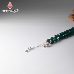 Vòng tay đá Mã não tự nhiên phối charm - Mẫu VC0169 - Ngọc Quý