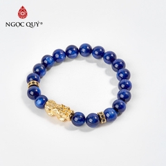 Vòng tay đá Kyanite tự nhiên phối charm - Mẫu VC0355 - Ngọc Quý