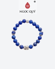 Vòng tay đá Lapis Lazuli tự nhiên phối charm - Mẫu VC0361 - Ngọc Quý