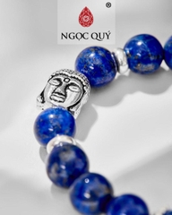 Vòng tay đá Lapis Lazuli tự nhiên phối charm - Mẫu VC0361 - Ngọc Quý