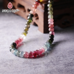 Vòng tay đá Tourmaline tự nhiên phối charm - Mẫu VC0421 - Ngọc Quý