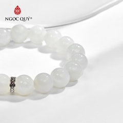 Vòng tay đá Xà cừ tự nhiên phối charm - Mẫu VC0455 - Ngọc Quý