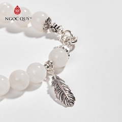 Vòng tay đá Xà cừ tự nhiên phối charm - Mẫu VC0456 - Ngọc Quý