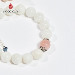 Vòng tay đá Xà cừ tự nhiên phối charm - Mẫu VC0463 - - Ngọc Quý