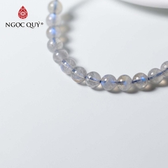 Vòng tay đá Xà cừ tự nhiên phối charm - Mẫu VC0466 - Ngọc Quý