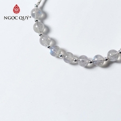 Vòng tay đá Xà cừ tự nhiên phối charm - Mẫu VC0467 - Ngọc Quý