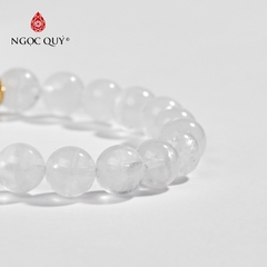 Vòng tay đá Thạch anh tự nhiên phối charm - Mẫu VC0481 - Ngọc Quý