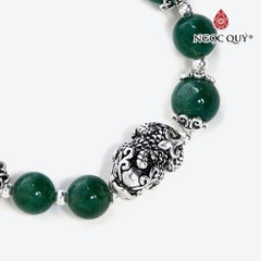 Vòng tay đá Thạch anh tự nhiên phối charm - Mẫu VC0504 - Ngọc Quý