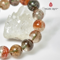 Vòng tay đá Thạch anh tự nhiên phối charm - Mẫu VC0538 - Ngọc Quý