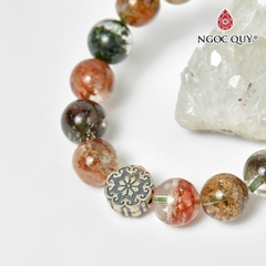 Vòng tay đá Thạch anh tự nhiên phối charm - Mẫu VC0538 - Ngọc Quý