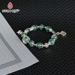 Vòng tay đá Thạch anh tự nhiên phối charm - Mẫu VC0549 - Ngọc Quý