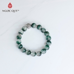 Vòng tay đá Thạch anh tự nhiên phối charm - Mẫu VC0550 - Ngọc Quý