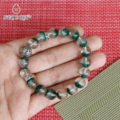 Vòng tay đá Thạch anh tự nhiên phối charm - Mẫu VC0550 - Ngọc Quý