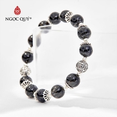 Vòng tay đá Thạch anh tự nhiên phối charm - Mẫu VC0554 - Ngọc Quý