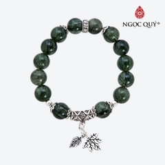 Vòng tay đá Thạch anh tự nhiên phối charm - Mẫu VC0563 - Ngọc Quý