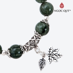 Vòng tay đá Thạch anh tự nhiên phối charm - Mẫu VC0563 - Ngọc Quý