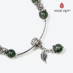 Vòng tay đá Thạch anh tự nhiên phối charm - Mẫu VC0565 - Ngọc Quý