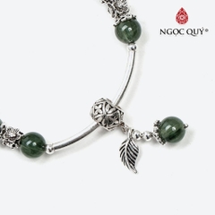 Vòng tay đá Thạch anh tự nhiên phối charm - Mẫu VC0565 - Ngọc Quý