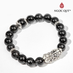 Vòng tay đá Thạch anh tự nhiên phối charm - Mẫu VC0596 - Ngọc Quý