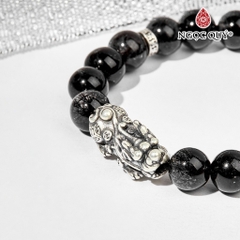 Vòng tay đá Thạch anh tự nhiên phối charm - Mẫu VC0596 - Ngọc Quý