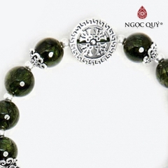 Vòng tay đá Thạch anh tự nhiên phối charm - Mẫu VC0632 - Ngọc Quý