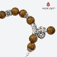 Vòng tay đá Thạch anh tự nhiên phối charm - Mẫu VC0640 - Ngọc Quý