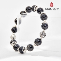 Vòng tay đá Thạch anh tự nhiên phối charm - Mẫu VC0642 - Ngọc Quý